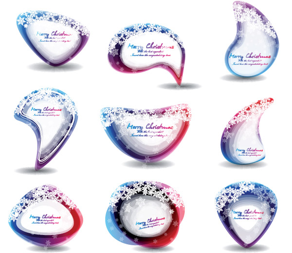 free vector Symphony of the dialogue bubbles vector fashion